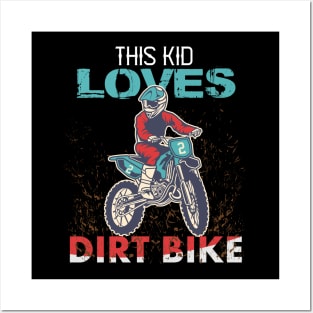 Youth Motorcross, Boys Dirt Bike Posters and Art